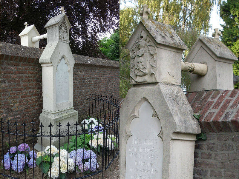 Colonel van Gorcum’s and Lady van Aefferden’s Graves